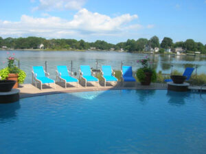 glass rail pool fence